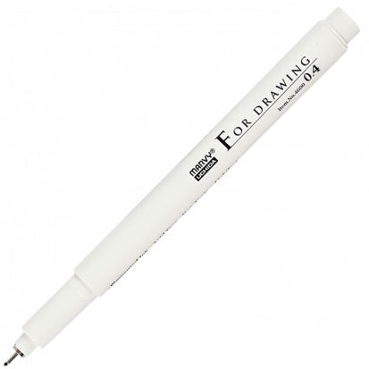 Ручка для черчения и рисования 0,4мм черный №0.4